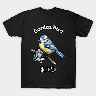 Garden Bird Blue Tit T-Shirt